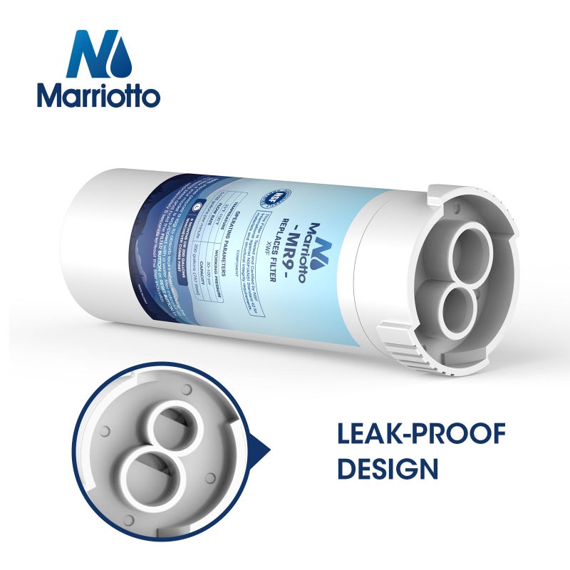 MARRIOTTO XWF Water Filter Replacement for GE XWF Refrigerator Water Filter, 3 Pack (Not XWFE) - Image 4